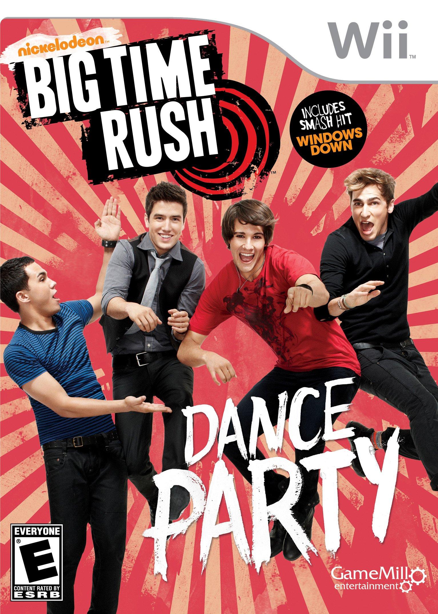 big time rush dance party wii