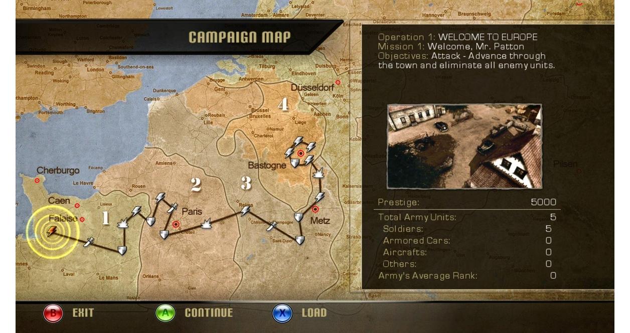 History: Legends of War Patton - Xbox 360