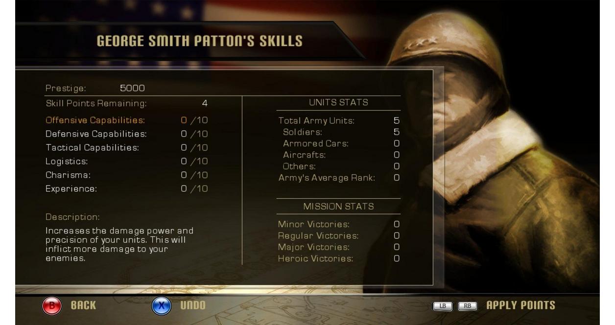 History: Legends of War Patton - Xbox 360