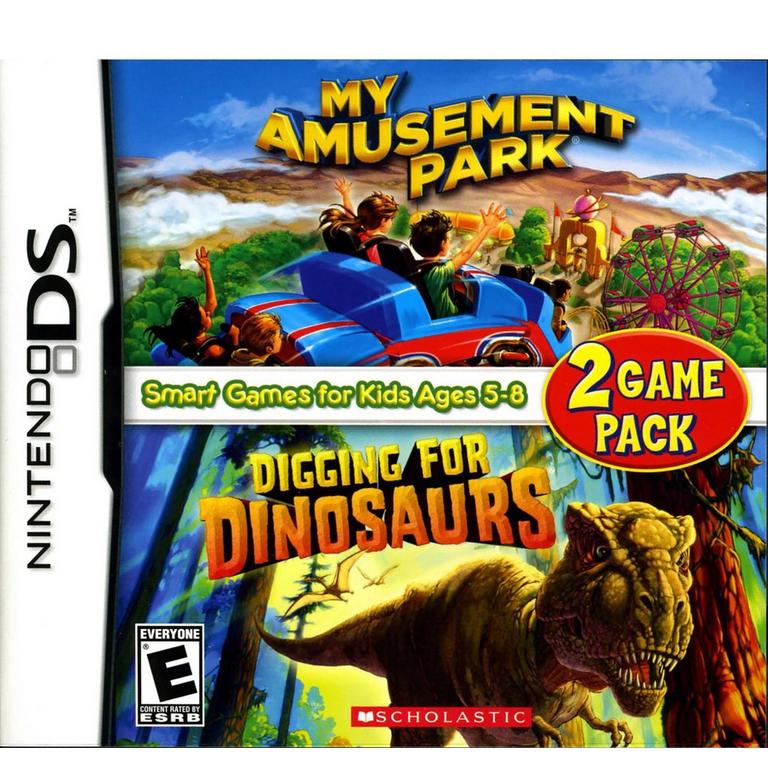 My Amusement Park and Dig 4 Dinos - Nintendo DS
