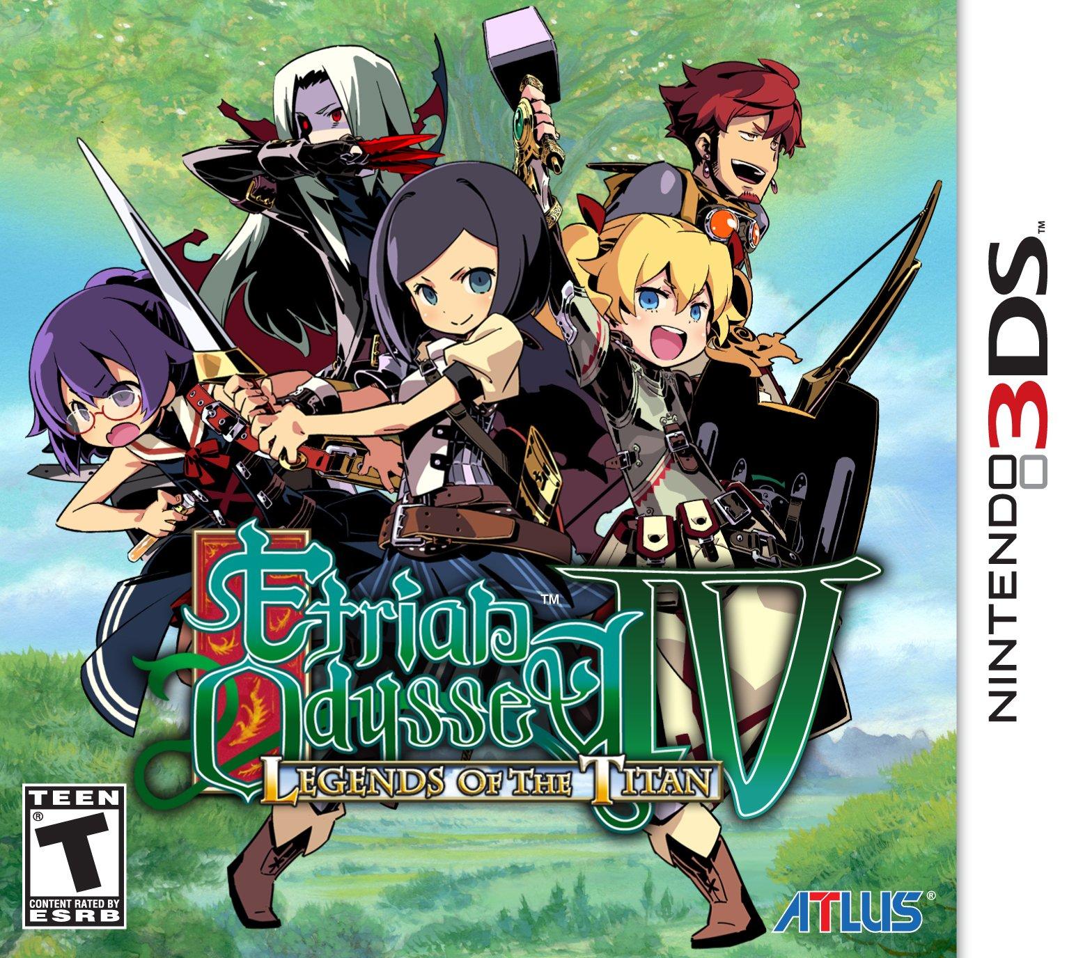 etrian odyssey 3ds