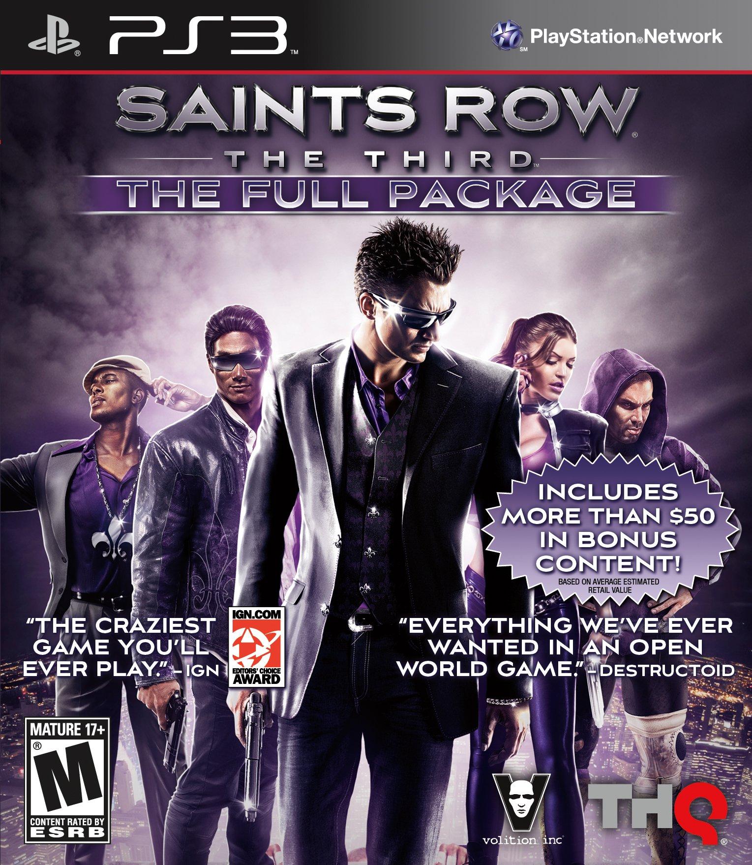 Saints Row The Third The Full Package Playstation 3 Gamestop