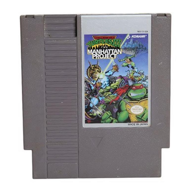 Teenage Mutant Ninja Turtles III: The Manhattan Project - Nintendo (NES)