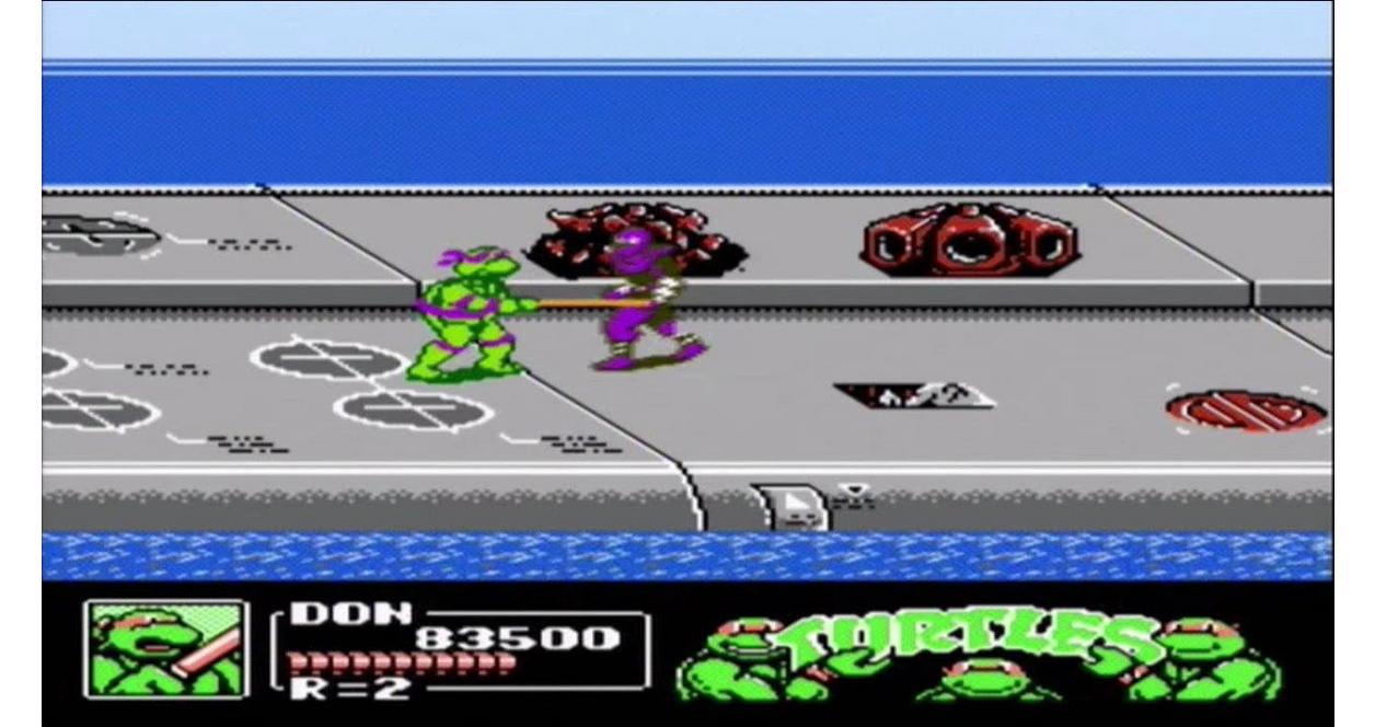 Teenage Mutant Ninja Turtles III: The Manhattan Project - Nintendo (NES)