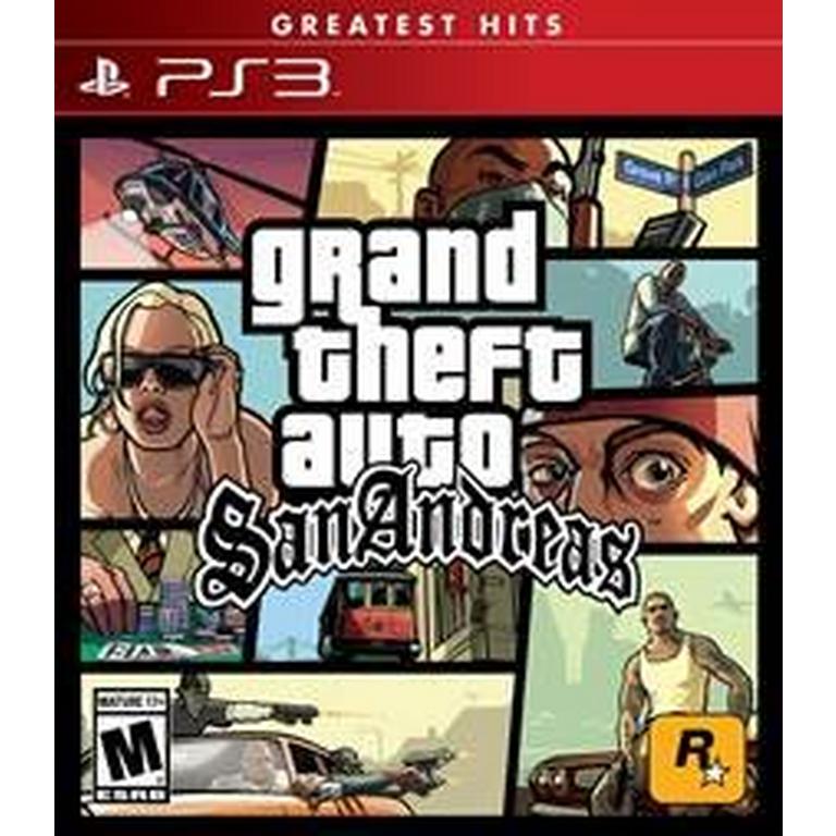 Grand Theft Auto San Andreas Playstation 3 Gamestop