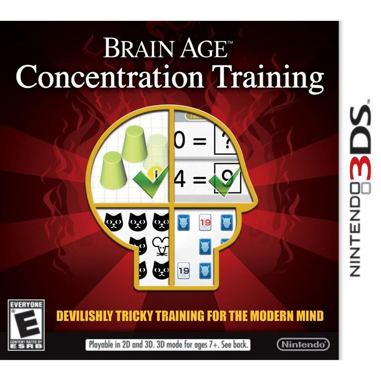 Brain Age: Concentration Training - Nintendo 3DS