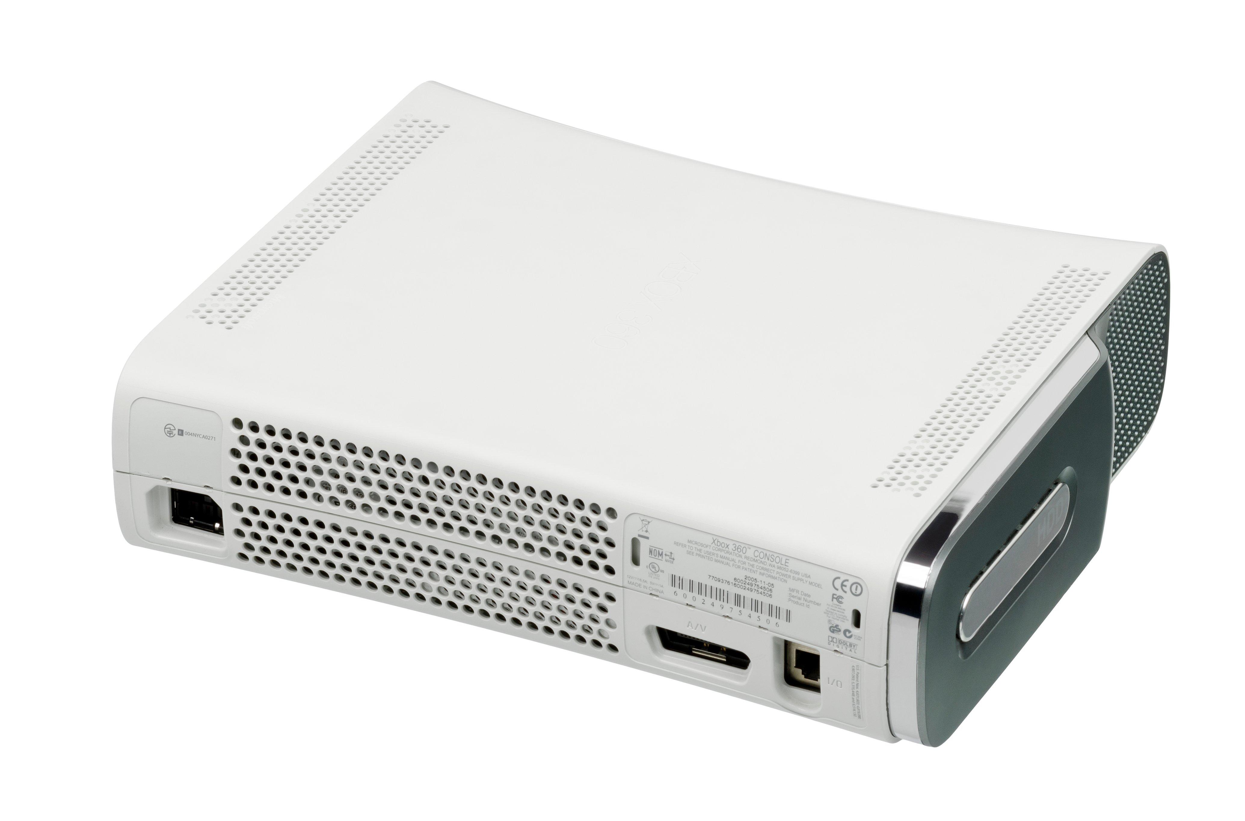 Microsoft Xbox 360 Console with Wireless Controller - White