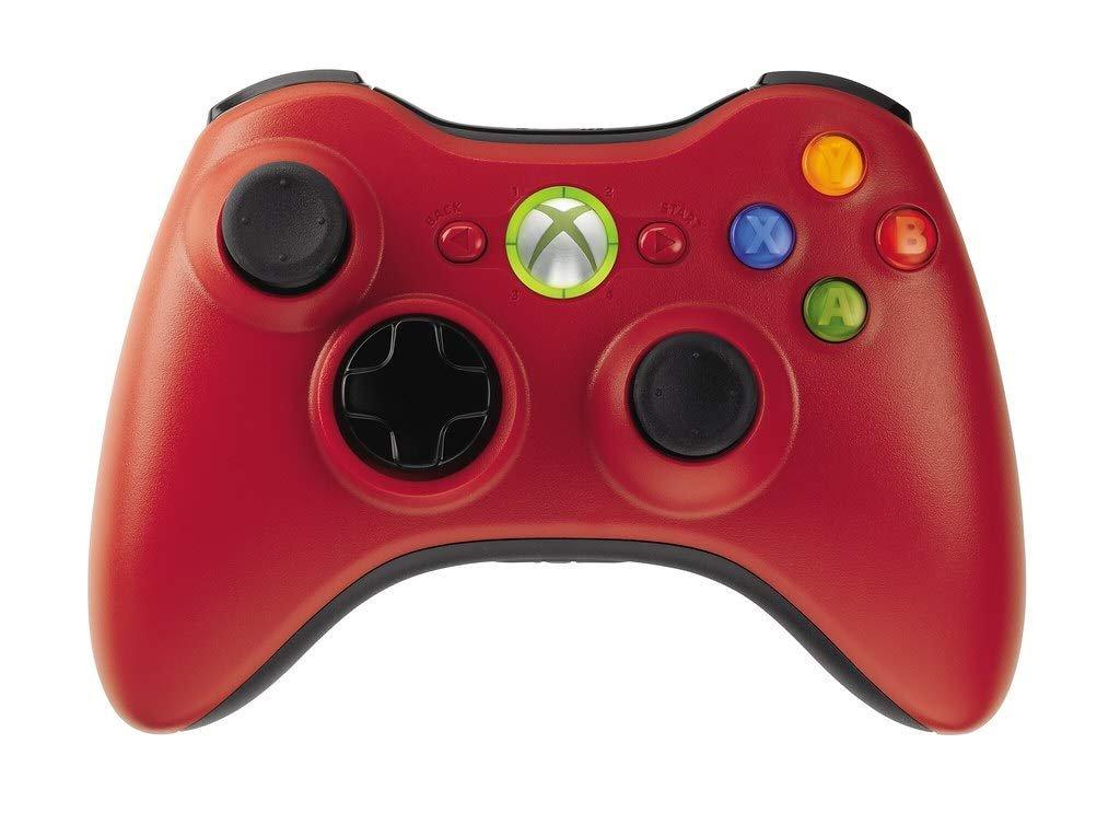 Microsoft Xbox 360 Console with Wireless Controller - Red