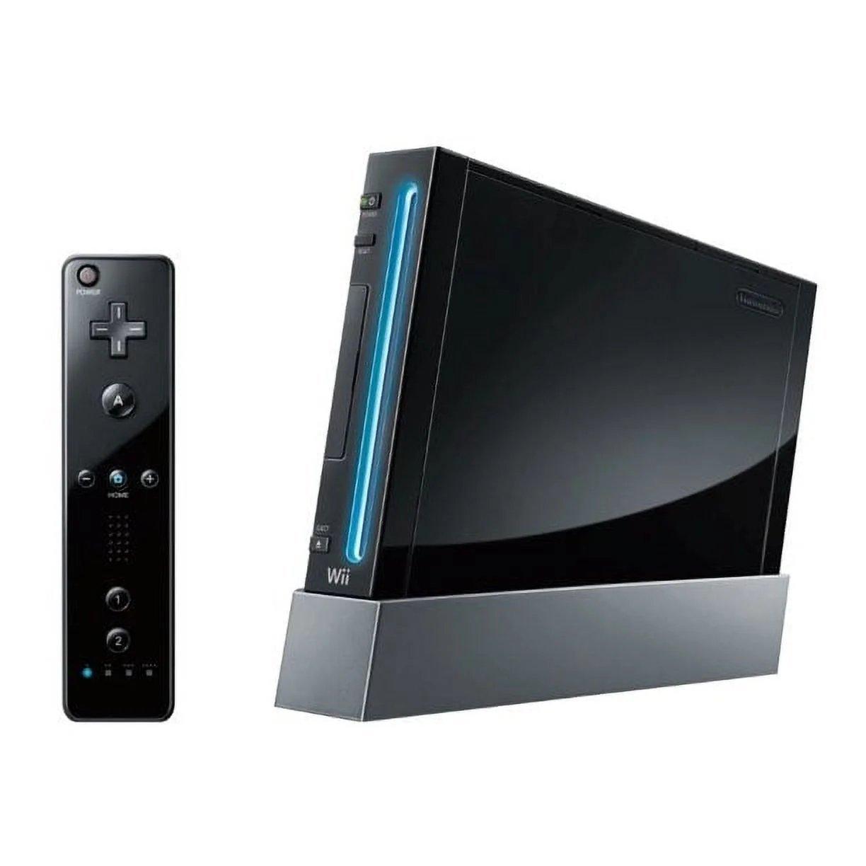 Nintendo Wii Console with New MotionPlus Remote  - Black