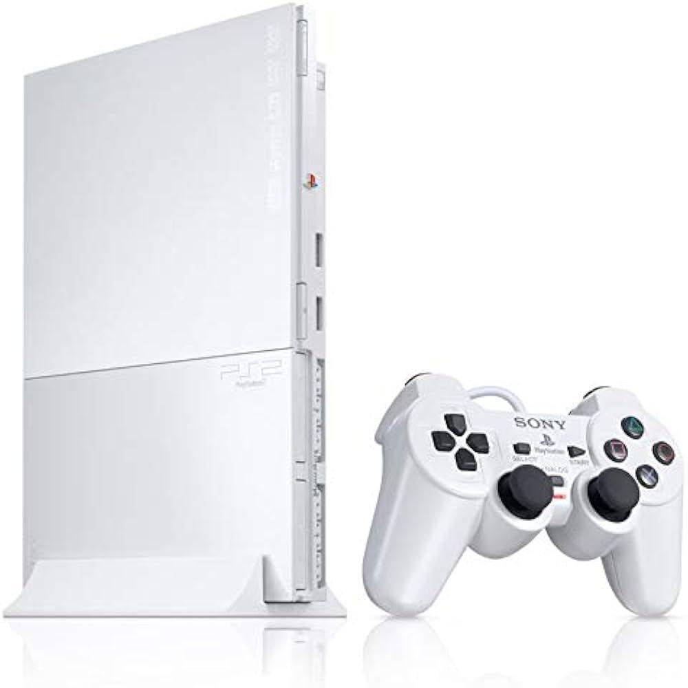 Sony PlayStation 2  Slim Console Ceramic White