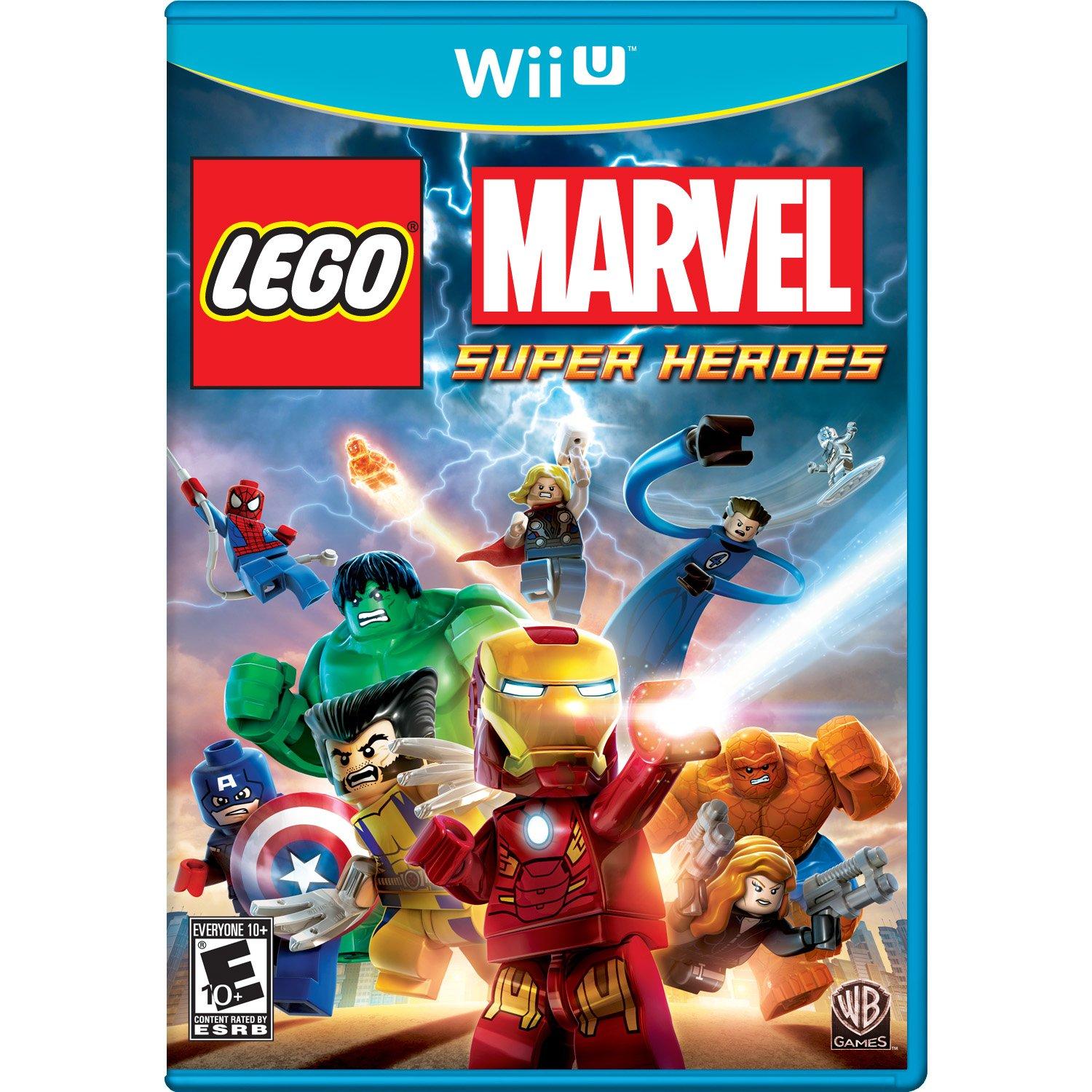 Lego Marvel Super Heroes Nintendo Wii U Gamestop