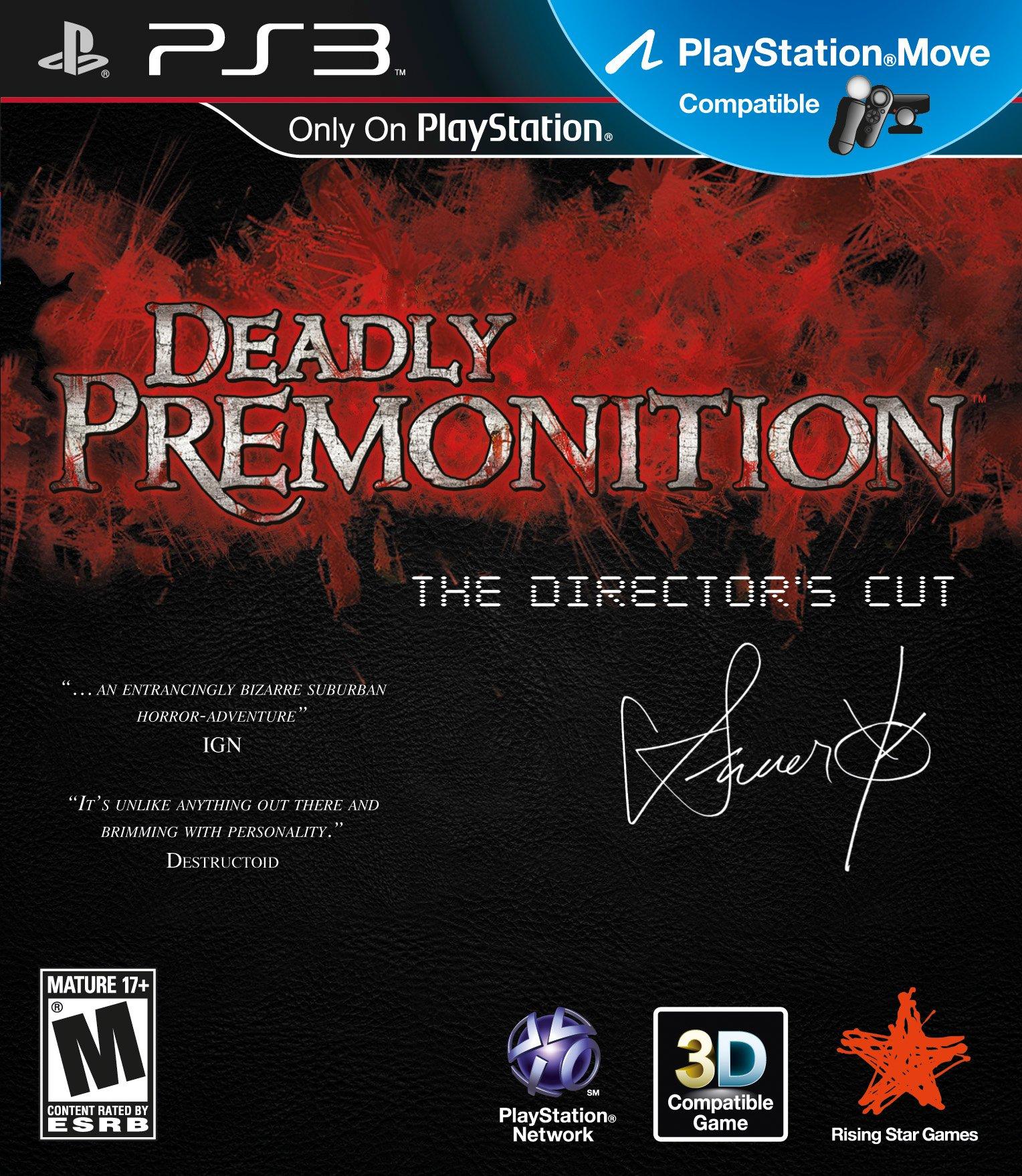 deadly premonition the director's cut ps3