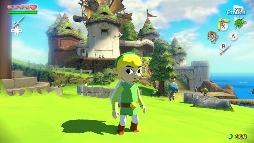 the legend of zelda wind waker wii u