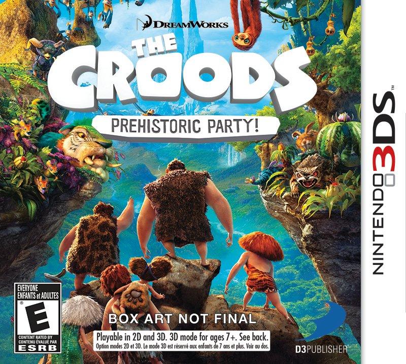 The Croods Prehistoric Party Nintendo 3ds Gamestop