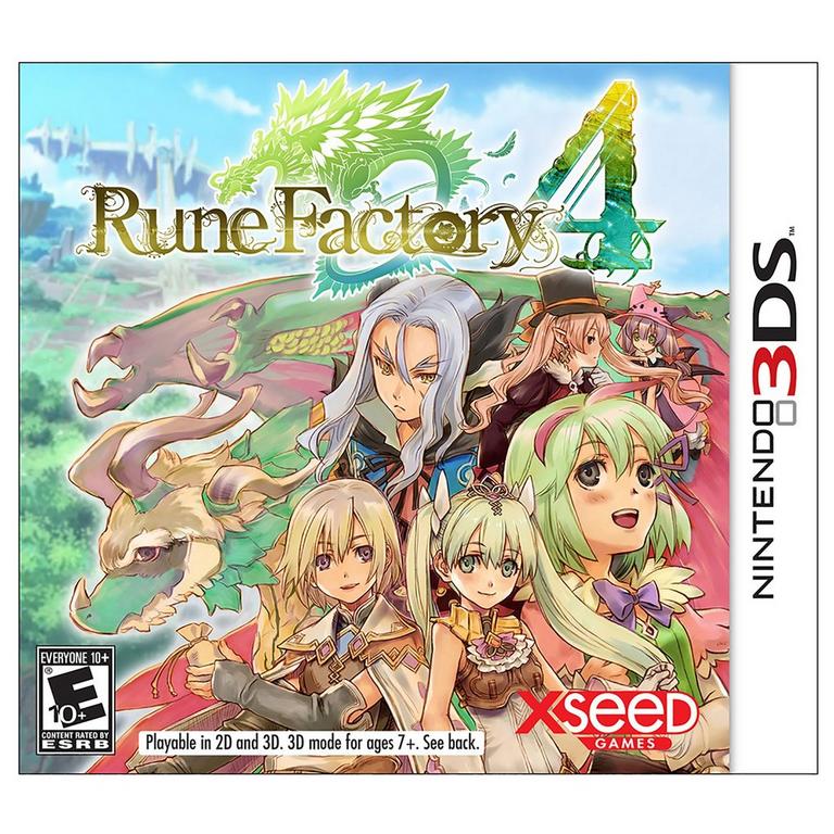 Rune Factory 4 - Nintendo 3DS | XSEED Games | GameStop