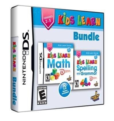Kids Learn Math And Spelling Bundle - Nintendo DS