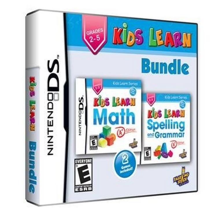 Kids Learn Math And Spelling Bundle - Nintendo DS