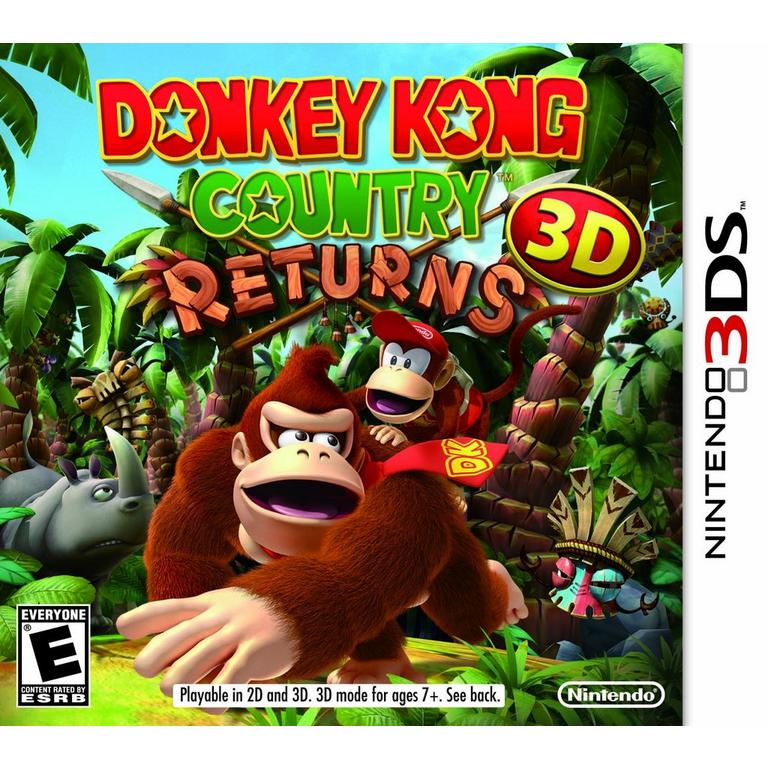 Kong Country Returns 3D - 3DS | Nintendo 3DS GameStop