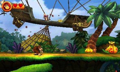 donkey kong country nintendo 3ds