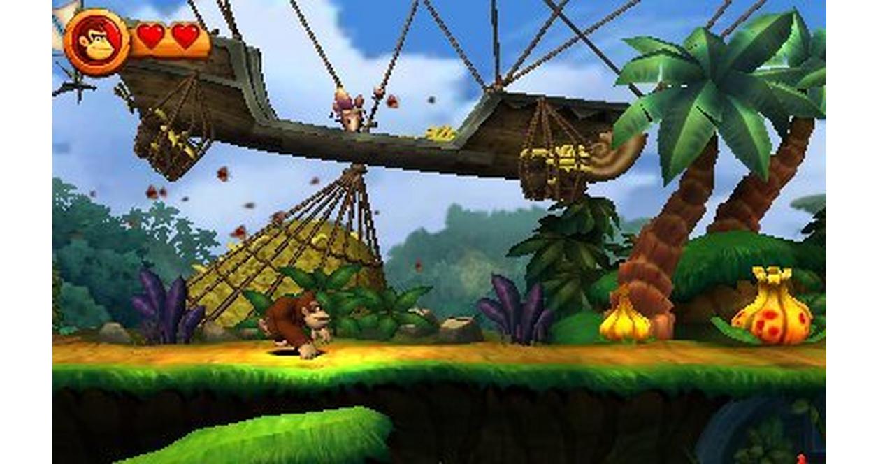 Donkey Kong Country Returns 3D - Nintendo 3DS