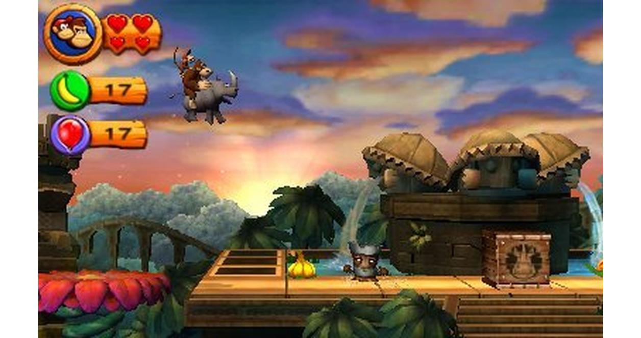 Donkey Kong Country Returns 3D - Nintendo 3DS