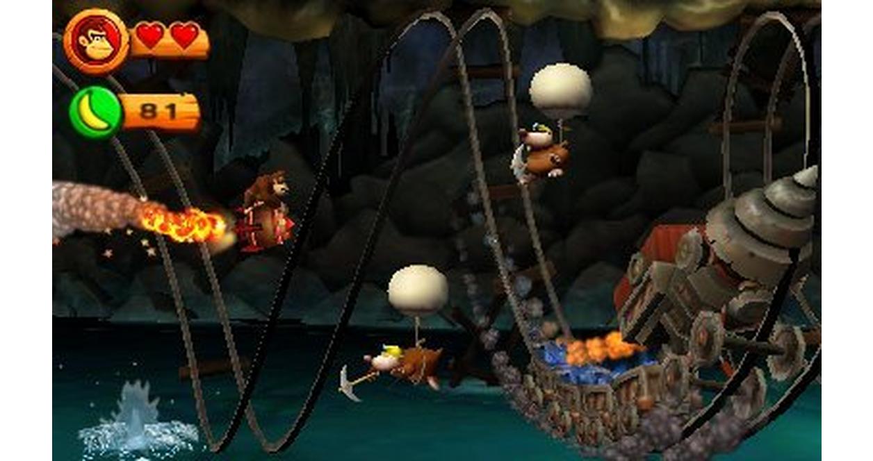 Donkey Kong Country Returns 3D - Nintendo 3DS