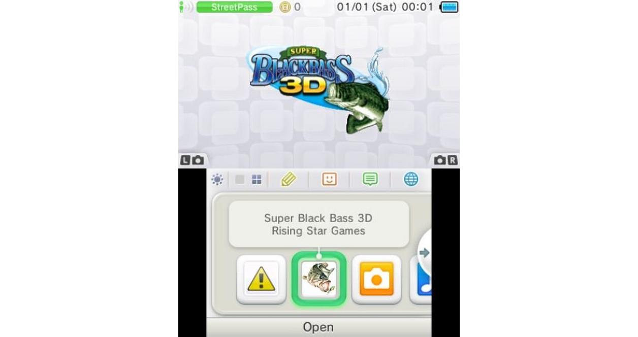 Super Black Bass 3D - Nintendo 3DS