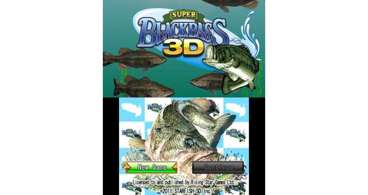 Super Black Bass 3D - Nintendo 3DS