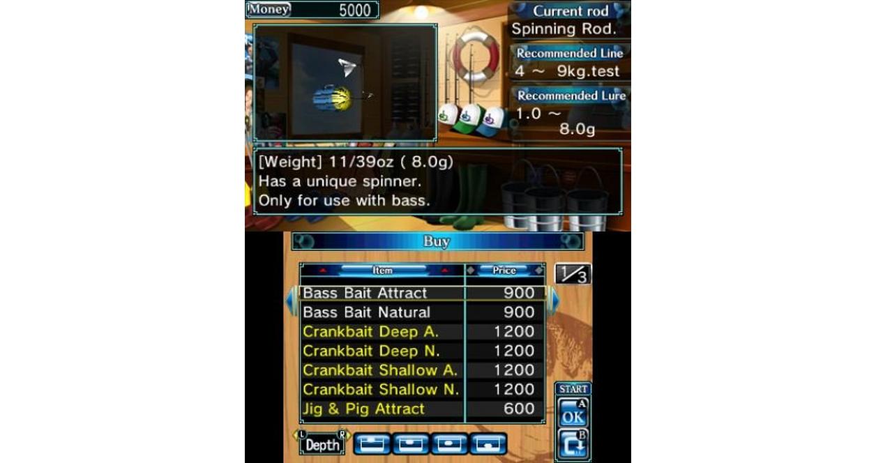Super Black Bass 3D - Nintendo 3DS