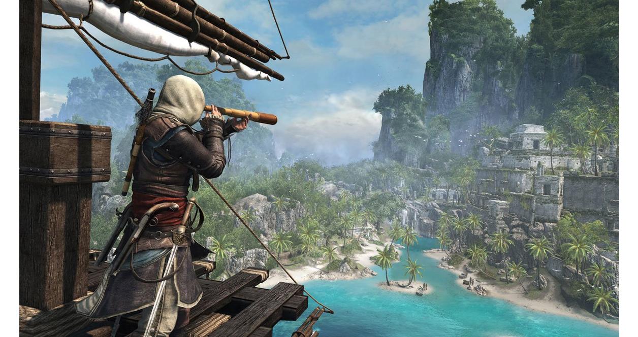 Jeu Assassin's Creed 4 Black Flag Pour Xbox One - Version PAL FR, En Très Bon état Avec Boîte