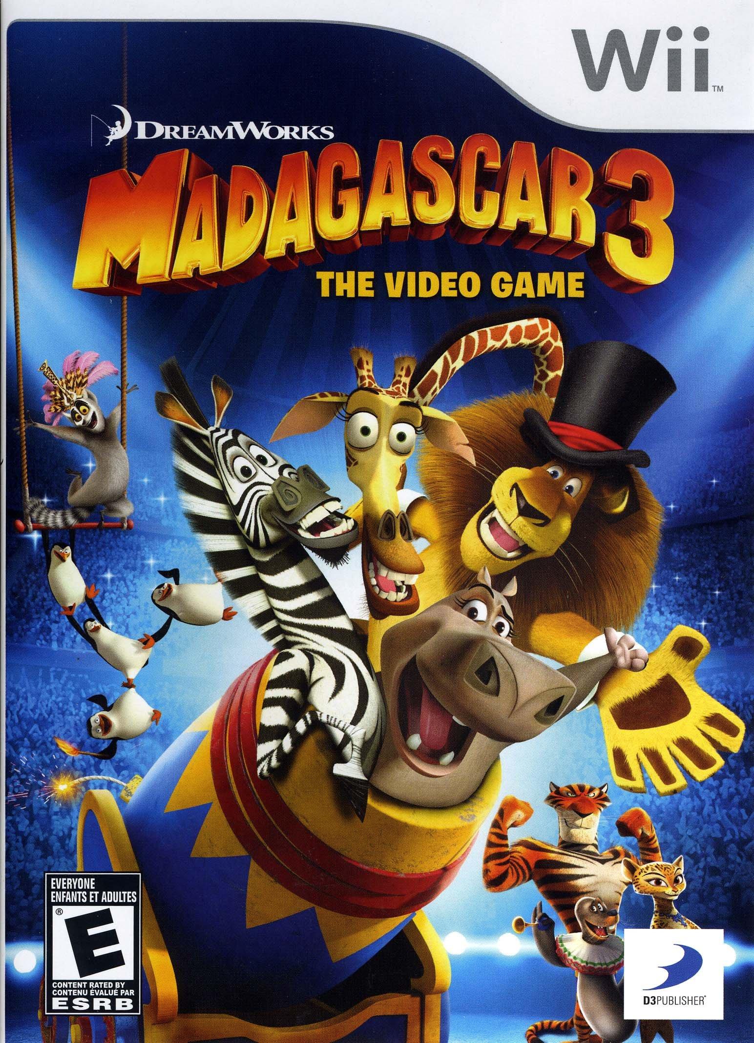 madagascar game wii