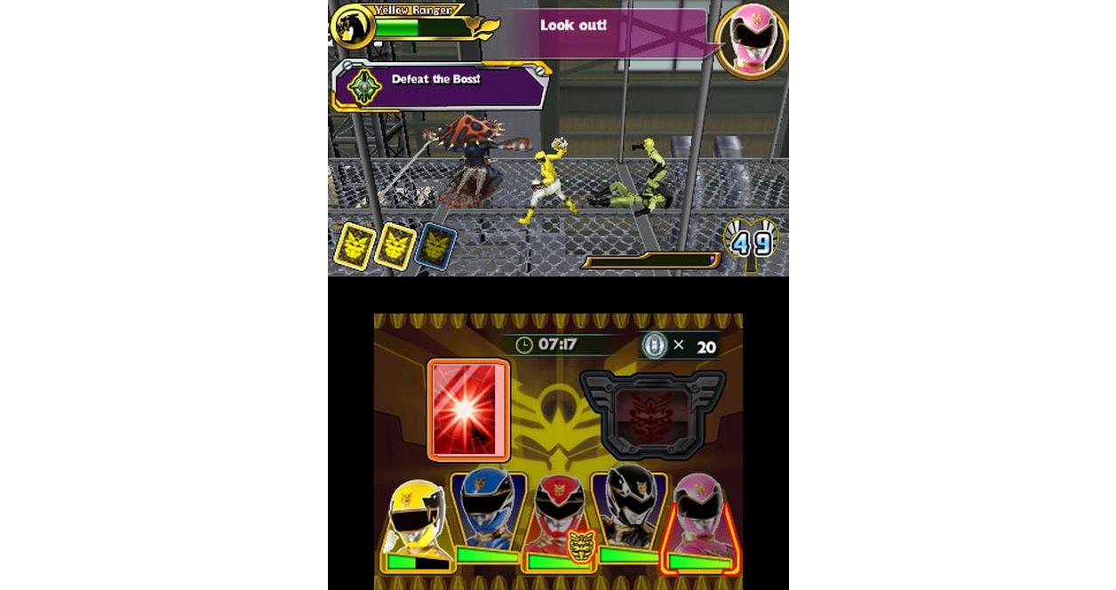 Power Rangers MegaForce【中古美品・3DS北米版】 Power Rangers Megaforce - Nintendo 3DS - Walmart.com