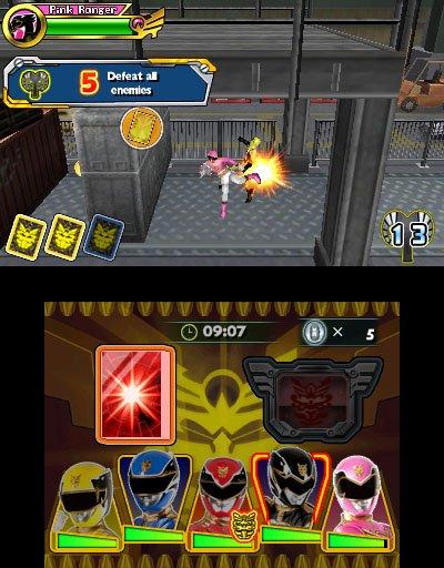 Power rangers nintendo clearance 3ds