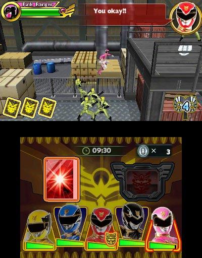 Power rangers megaforce 3ds discount