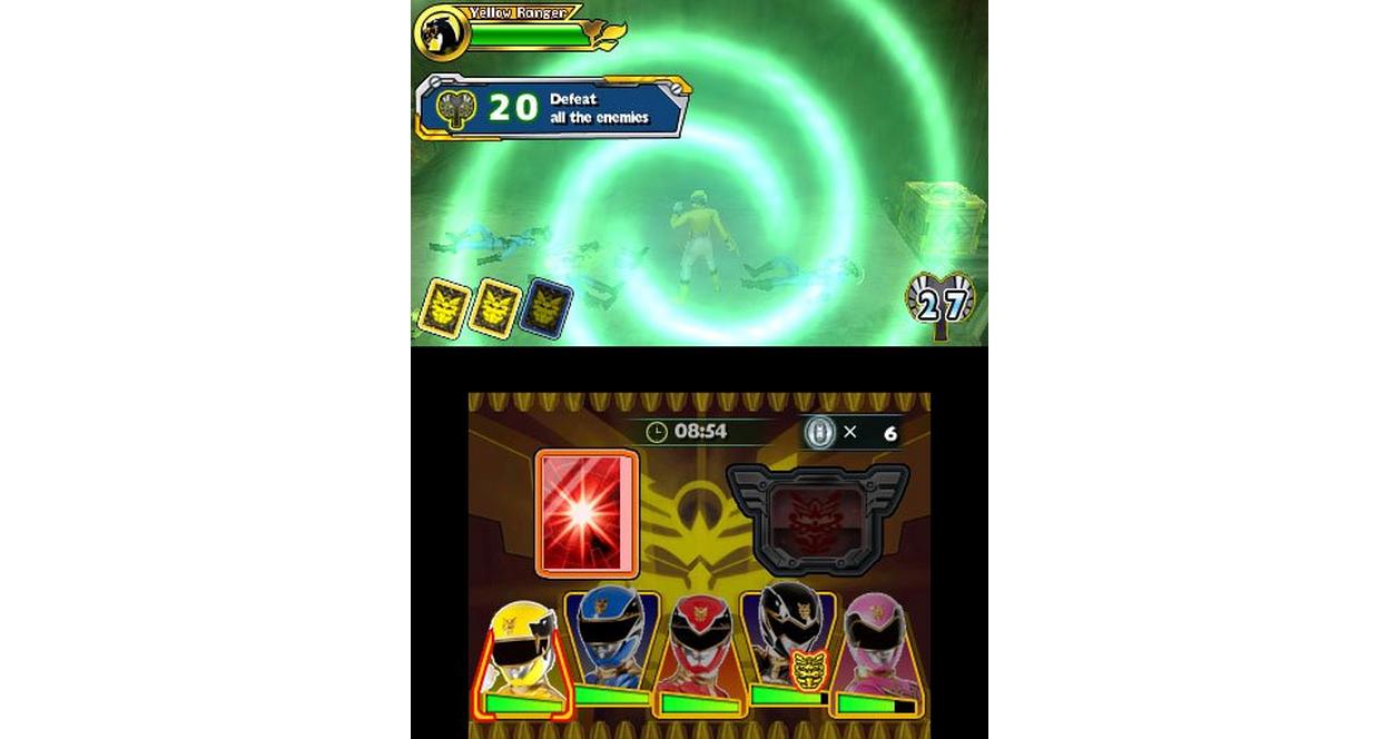 Power Rangers MegaForce【中古美品・3DS北米版】 Power Rangers Megaforce - Nintendo 3DS - Walmart.com