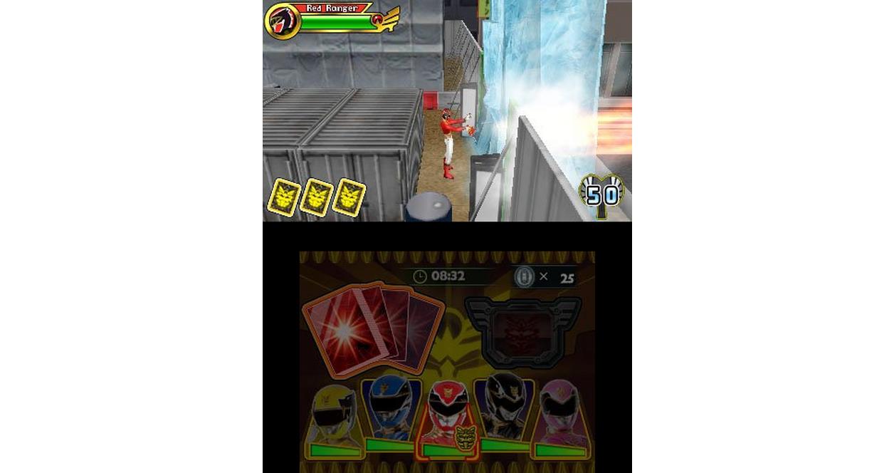 Power Rangers MegaForce【中古美品・3DS北米版】 Power Rangers MegaForce【中古美品・3DS北米版】