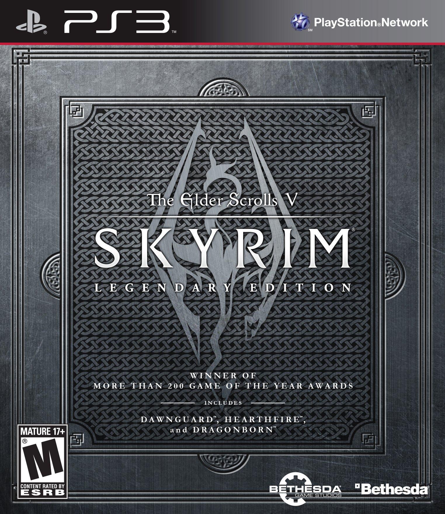 list item 1 of 3 The Elder Scrolls V Skyrim Legendary Edition - PlayStation 3