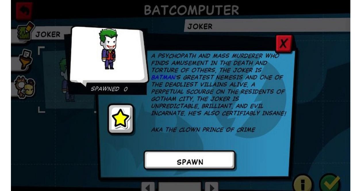Scribblenauts Unmasked - A DC Comics Adventure