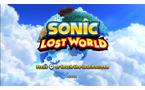 Sonic Lost World - Nintendo Wii U