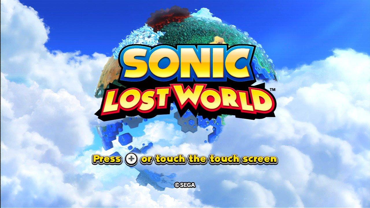 Sonic Lost World Nintendo Wii U