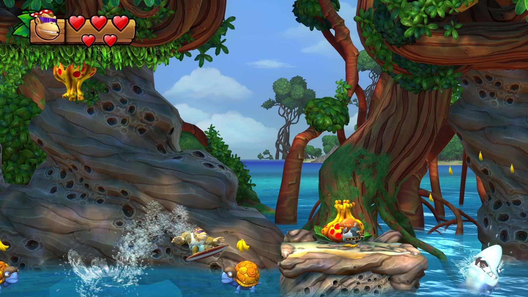 Donkey kong tropical on sale freeze multiplayer