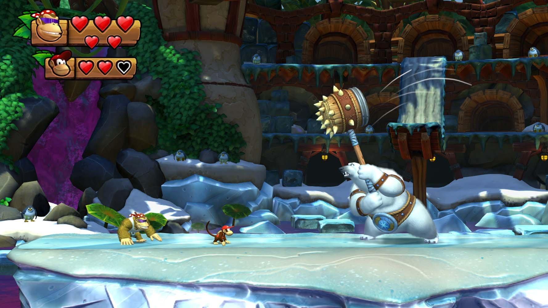 Donkey kong country tropical deals freeze switch