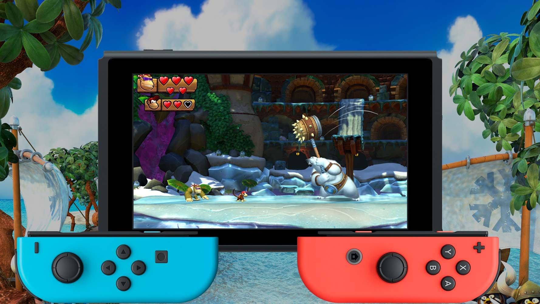 donkey kong switch used