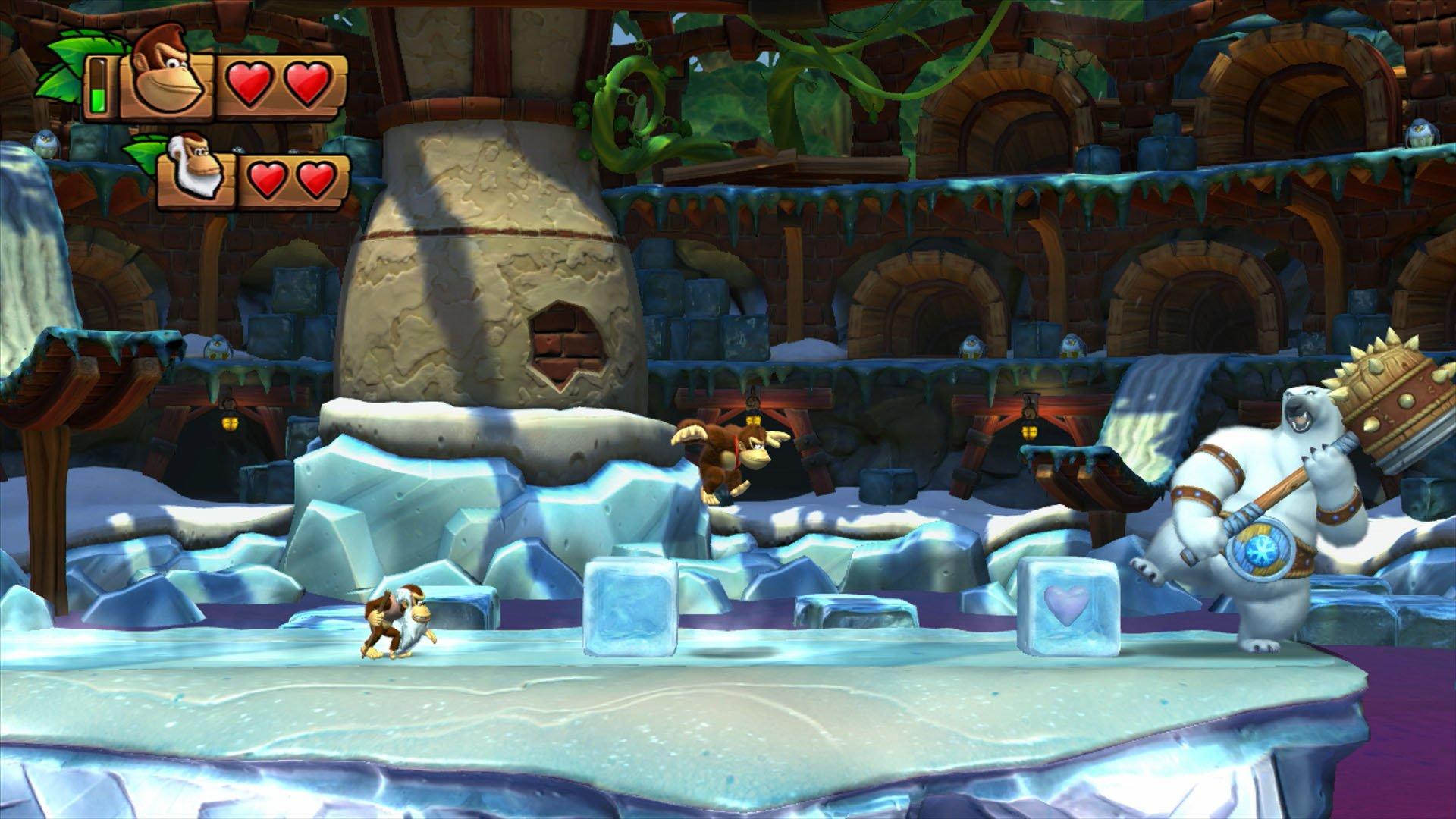 donkey kong freeze wii u