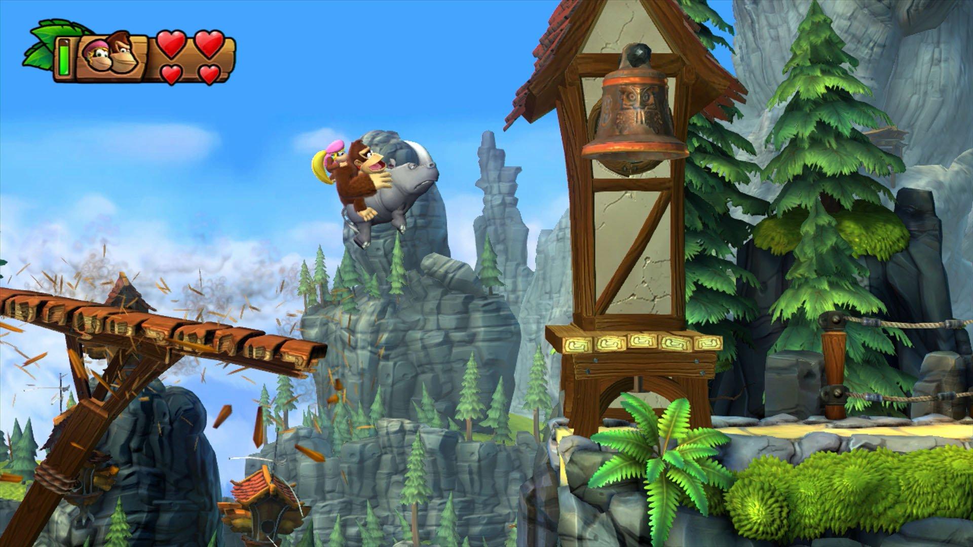 donkey kong wii u