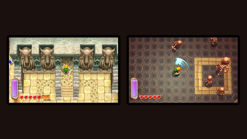 The Legend of Zelda: A Link Between Worlds, Jogos para a Nintendo 3DS, Jogos