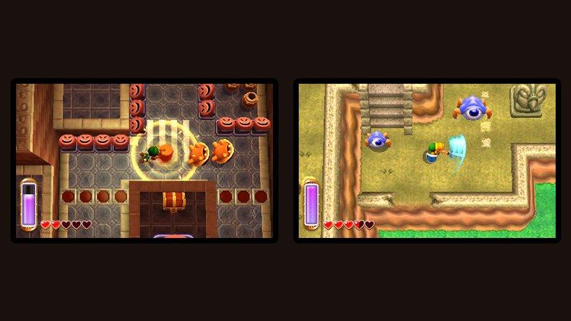 The Legend of Zelda: A Link Between Worlds, Jogos para a Nintendo 3DS, Jogos