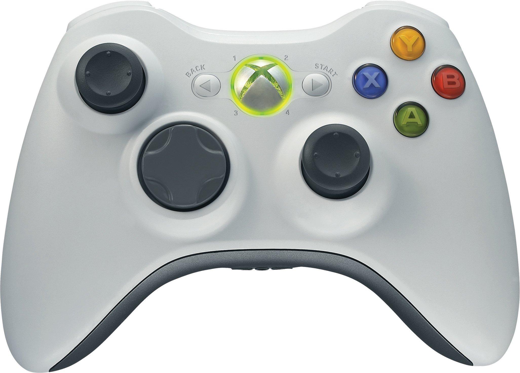  Microsoft Xbox 360 Wireless Controller, Black : Video Games