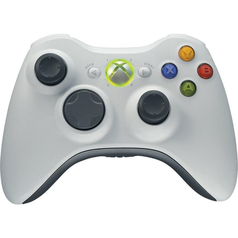 Microsoft Wireless Controller for Xbox 360 - White
