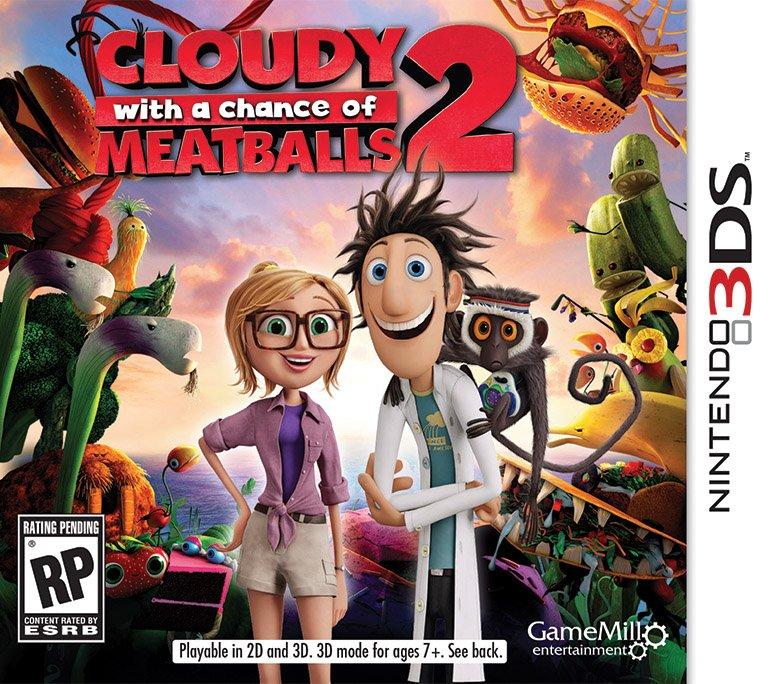 cloudy with a chance of meatballs wii